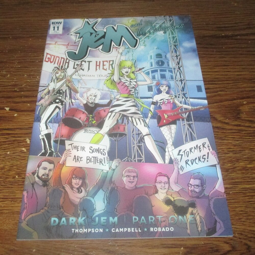 Jem & The Holograms #11 (IDW Comics, 2016) Retail Incentive Variant